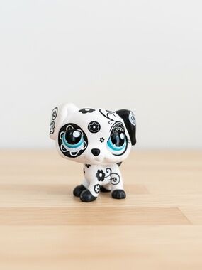 Vintage Littlest Pet Shop Dalmatian Dog #1613